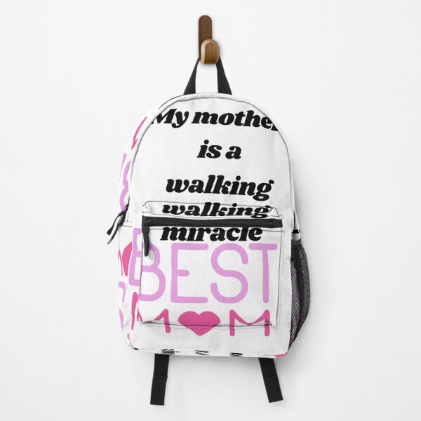 Item preview, My mother is a walking miracle designed and sold by love2artprint ⭐⭐⭐⭐⭐.