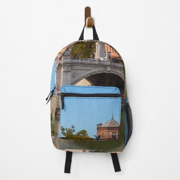 Item preview, Ponte Vittorio Emmanuele II with St Perter's Basilica in the backgoround designed and sold by Kevin Hellon.