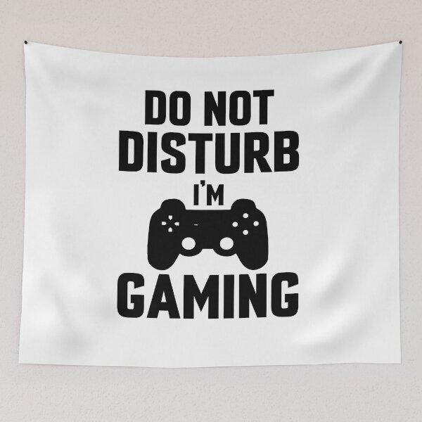 Item preview, do not disturb i'm gaming designed and sold by Fislux.
