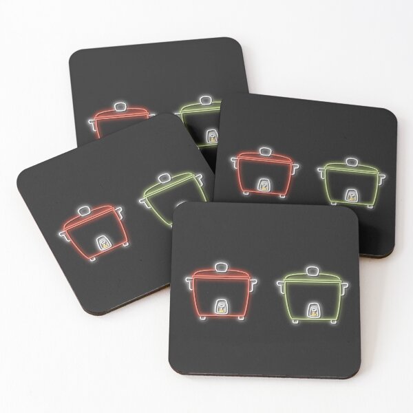 Item preview, Taiwan traditional old school rice cooker (neon design) designed and sold by Trista Designs.
