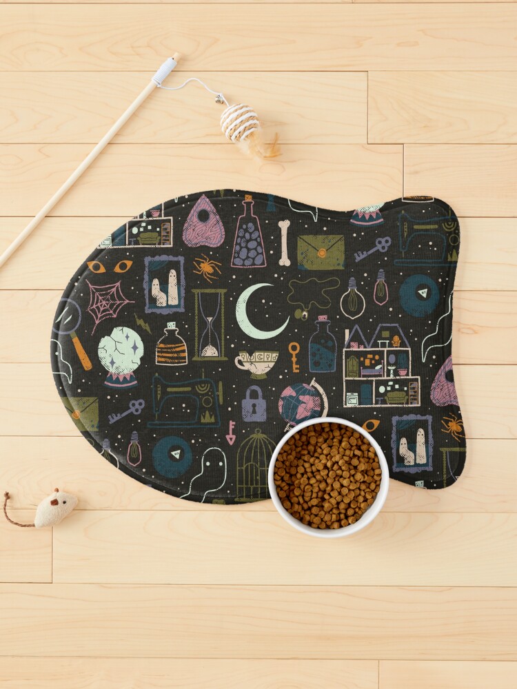 Thumbnail 1 of 5, Pet Mat, Haunted Attic designed and sold by Camille Chew.