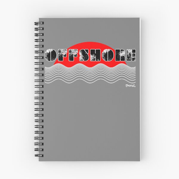 Item preview, OFFSHORE - WAVES EDITION. RED/BLACK/WHITE designed and sold by 5hertz.