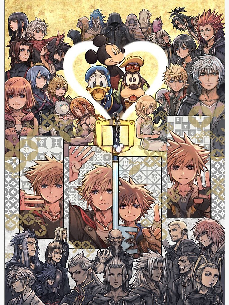 Kingdom Hearts 4 Cover Art Board Print for Sale by joseanimates, kingdom  hearts 4 