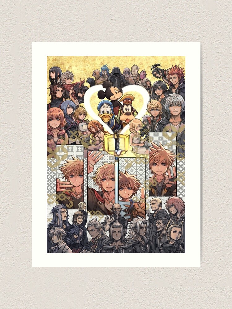 Kingdom Hearts 4 Cover  Art Board Print for Sale by joseanimates