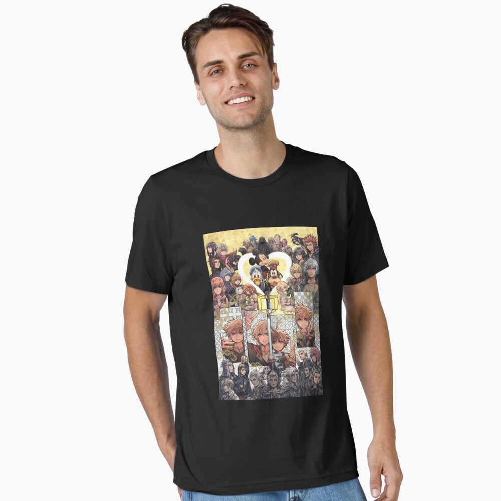 Vista previa del artículo con la obra «Camiseta esencial», diseñado y vendido por joseanimates.