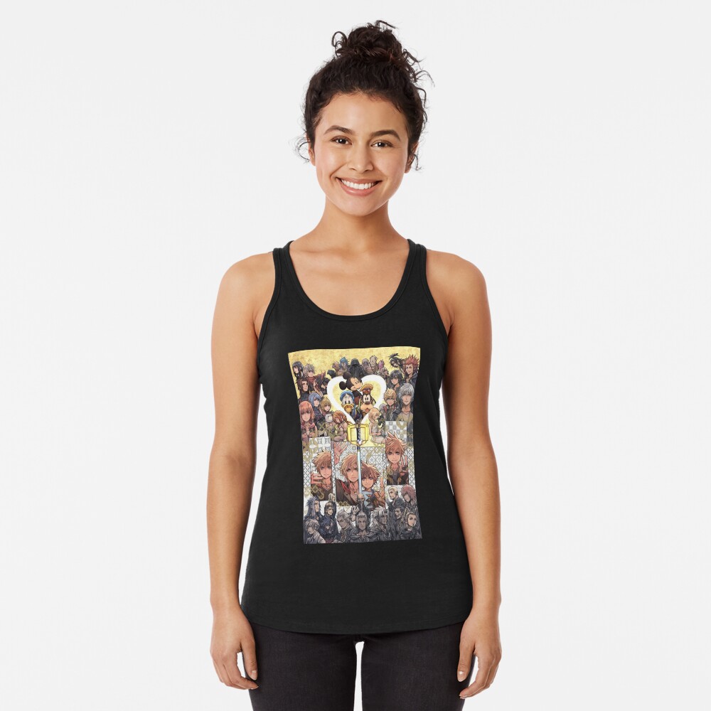 Vista previa del artículo con la obra «Camiseta con espalda nadadora», diseñado y vendido por joseanimates.