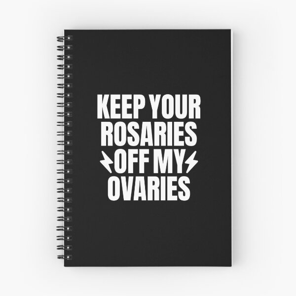 Item preview, Keep Your Rosaries Off My Ovaries Pro Choice Women's Rights Feminist designed and sold by GravitiTees.