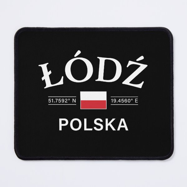 Item preview, Lodz Polska (Poland) Polish Coordinates designed and sold by HakeDesign.