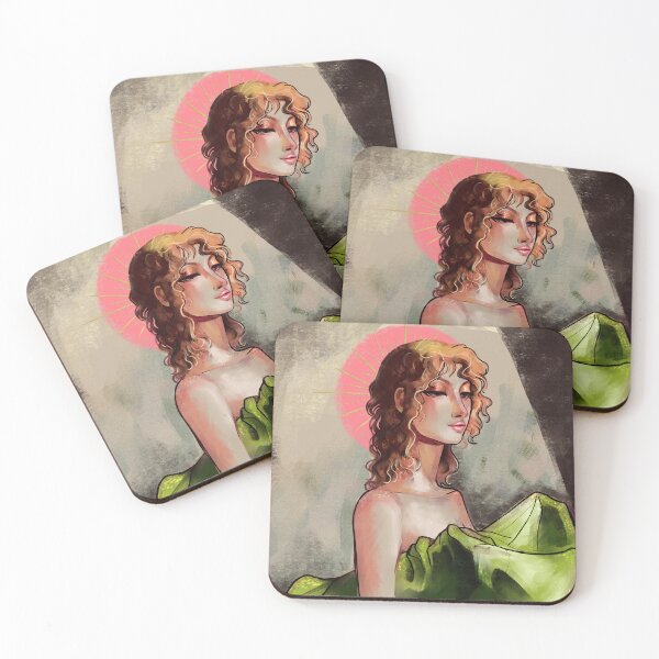 Item preview, Green Gold Portrait designed and sold by purpuraimperial.