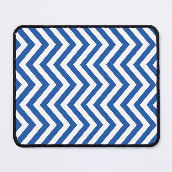 Item preview, Blue Zig Zag Chevron Stripes designed and sold by newburyboutique.
