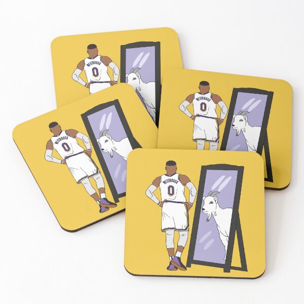Item preview, Russell Westbrook Mirror GOAT (Lakers) designed and sold by RatTrapTees.
