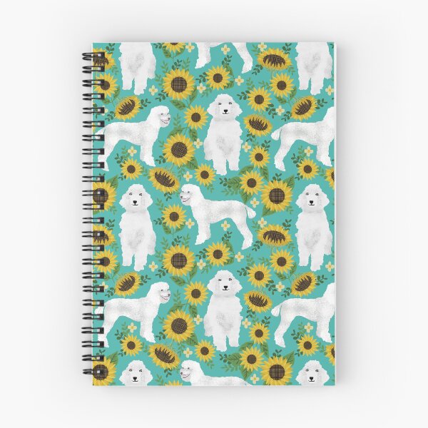 Item preview, Poodle sunflowers floral dog breed dog pattern pet friendly pet portraits by PetFriendly designed and sold by PetFriendly.