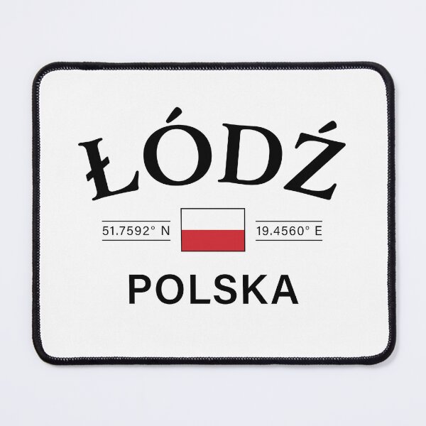 Item preview, Lodz Polska (Poland) Polish Coordinates designed and sold by HakeDesign.