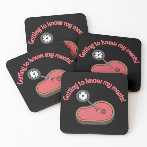 Item preview, Getting to Know my Meats! designed and sold by RoughShirts.