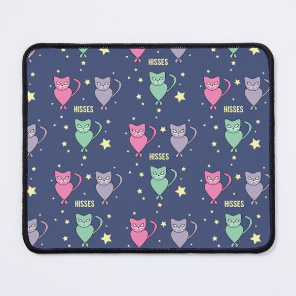 Item preview, Cute Kitty Cat Hisses(blue) designed and sold by usha5o.