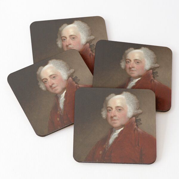 Item preview, John Adams | Gilbert Stuart | 1821 American Founding Fathers Art designed and sold by CJET.