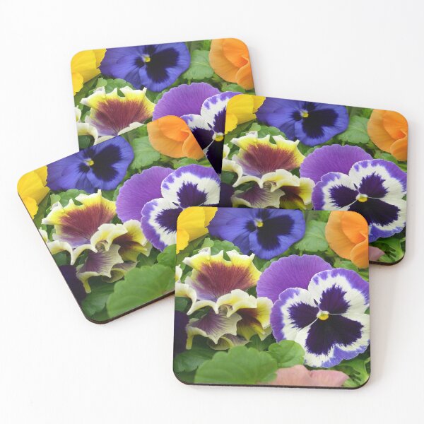 Item preview, Pansy Masterpiece Mix Pretty Flowers  designed and sold by cascadecuts.