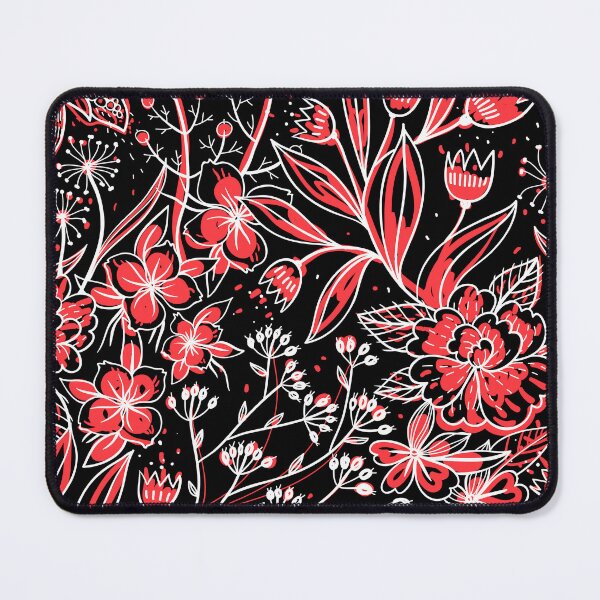 Item preview, Sketched Wildflowers Floral Pattern designed and sold by ChelleCreate.