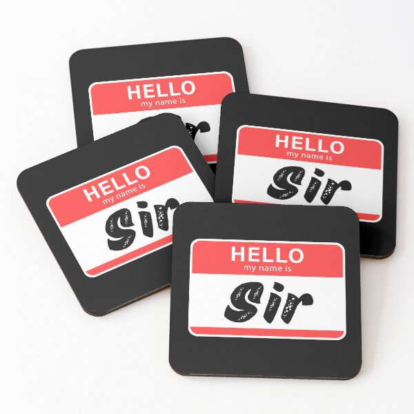 Item preview, Hello my name is Sir designed and sold by RawCumPig.