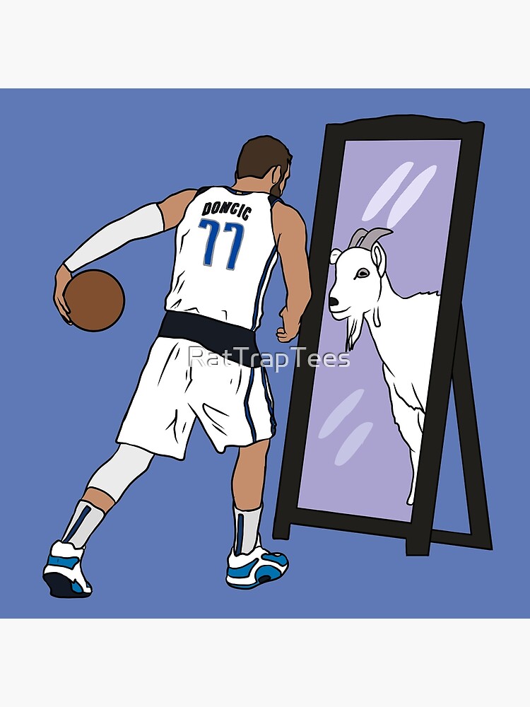 Luka Doncic 77 | Art Board Print