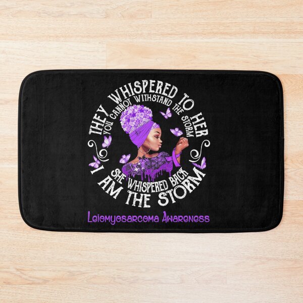 Item preview, Black Girl Fighter Strong I Am The Storm Leiomyosarcoma Awareness designed and sold by Mnrshirley.