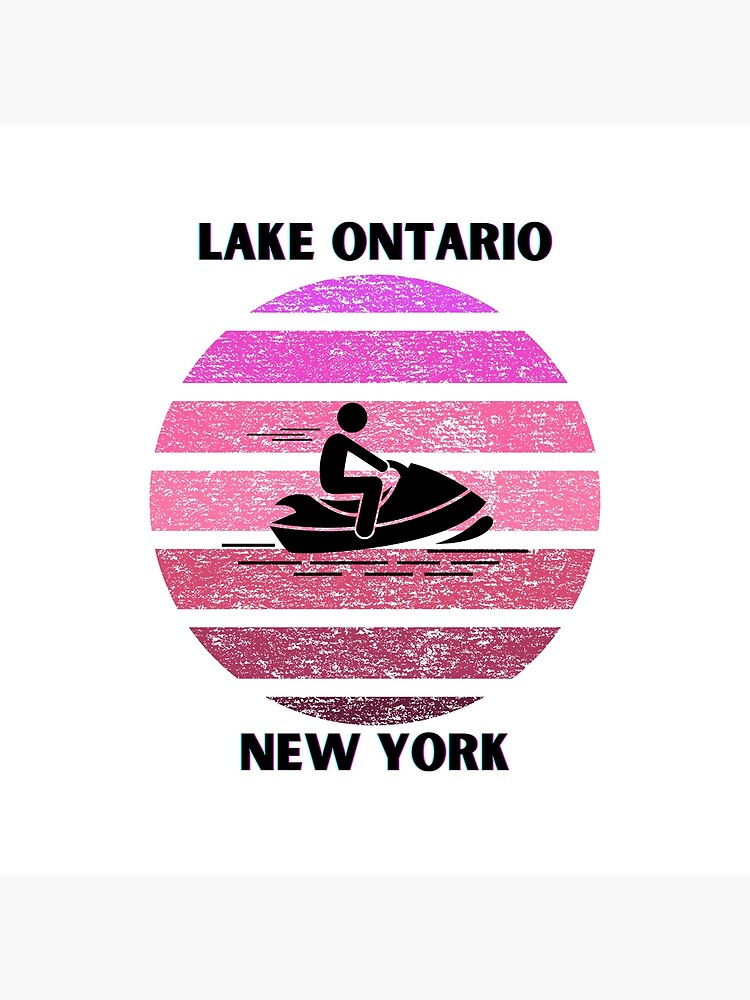 "Lake Ontario Jet Ski" Poster for Sale by SimplySavvybyKK Redbubble