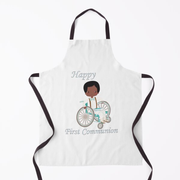 Item preview, First Communion Wheel Chair Black Boy designed and sold by ThirdFall.