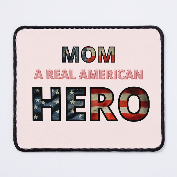 Item preview, Mom A Real American Hero designed and sold by CrisTEE.