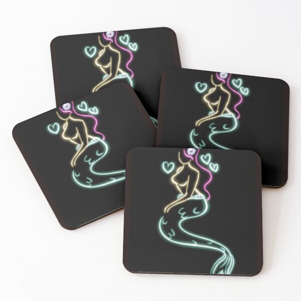 Item preview, GRACEFUL MERMAID LOOKING AWAY designed and sold by mousey9179.