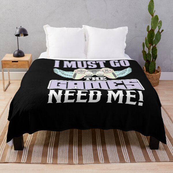 Item preview, i must go the games need me! designed and sold by Fislux.
