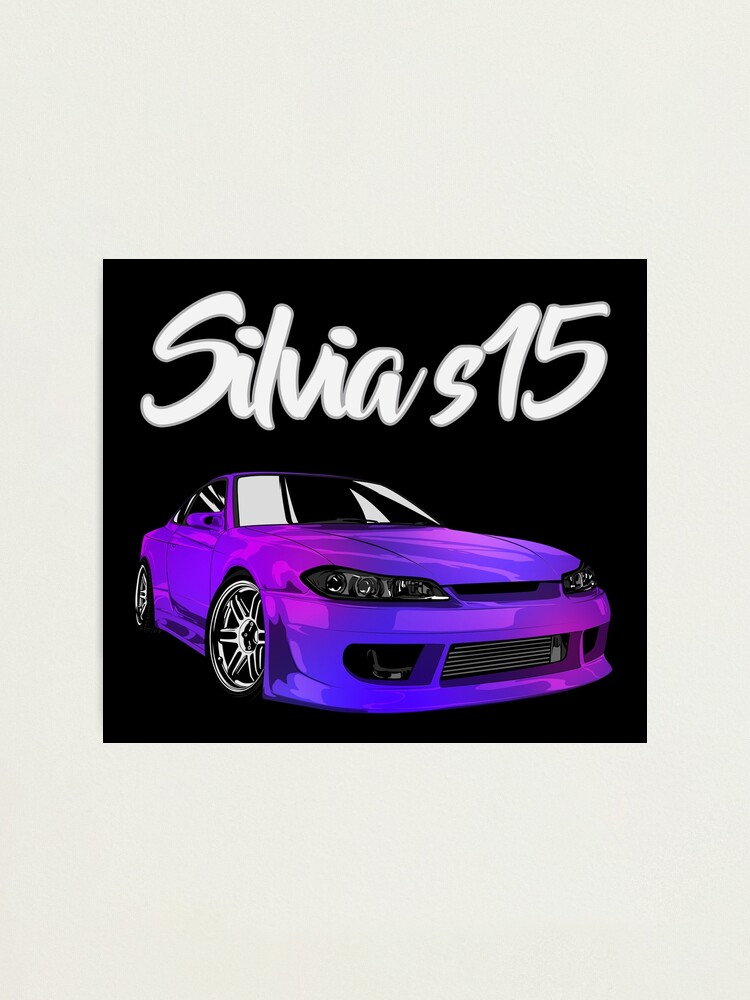 Nissan Silvia S15 Spec R Photographic Print By W1gger Redbubble