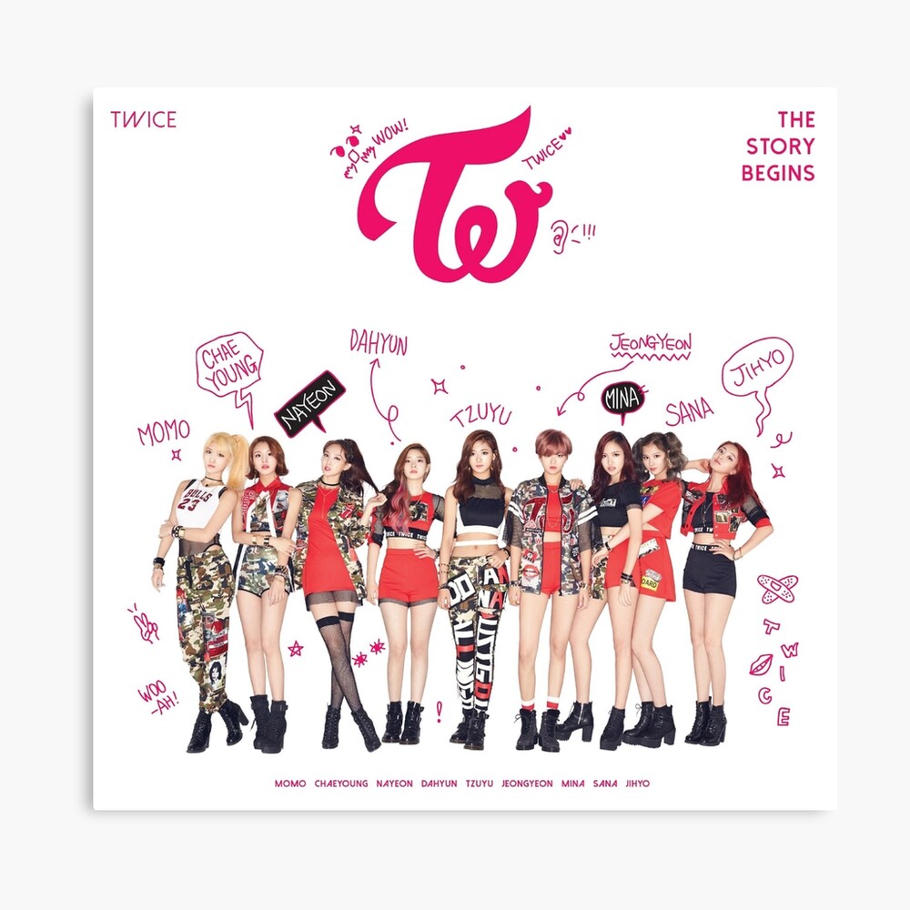 Twice Ooh Ahh Photographic Print By Cake Redbubble