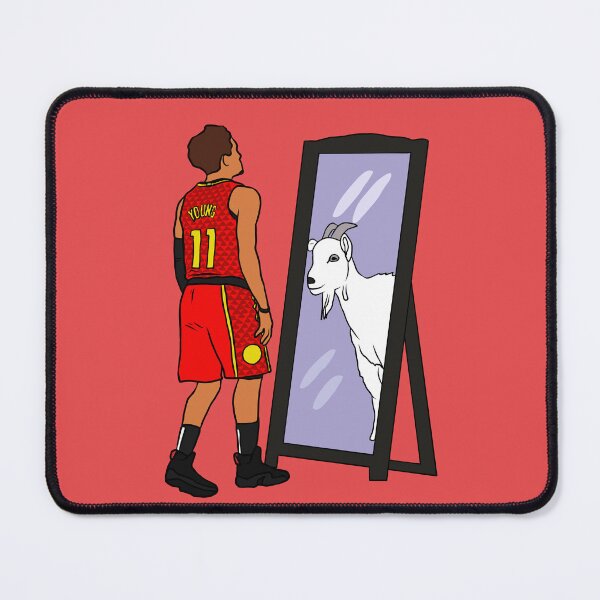 Item preview, Trae Young Mirror GOAT designed and sold by RatTrapTees.