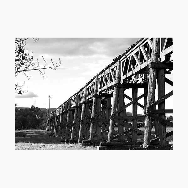 Item preview, Old Gundagai Bridge designed and sold by GailD.