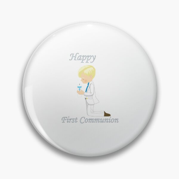 Item preview, First Communion Kneeling Blonde Boy designed and sold by ThirdFall.