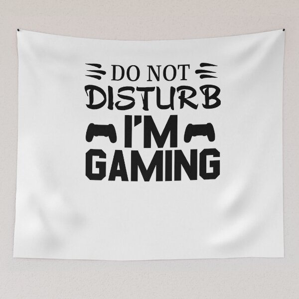 Item preview, do not disturb i'm gaming designed and sold by Fislux.