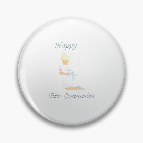 Item preview, First Communion Kneeling Blonde Girl  designed and sold by ThirdFall.