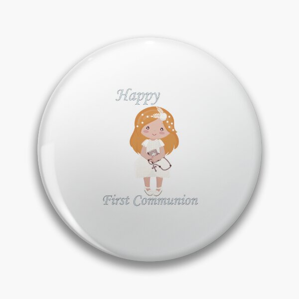 Item preview, First Communion Standing Strawberry Blonde Girl designed and sold by ThirdFall.