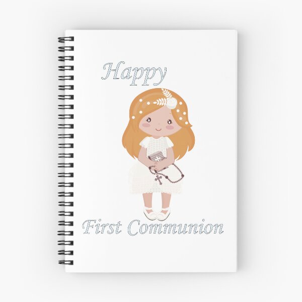 Item preview, First Communion Standing Strawberry Blonde Girl designed and sold by ThirdFall.