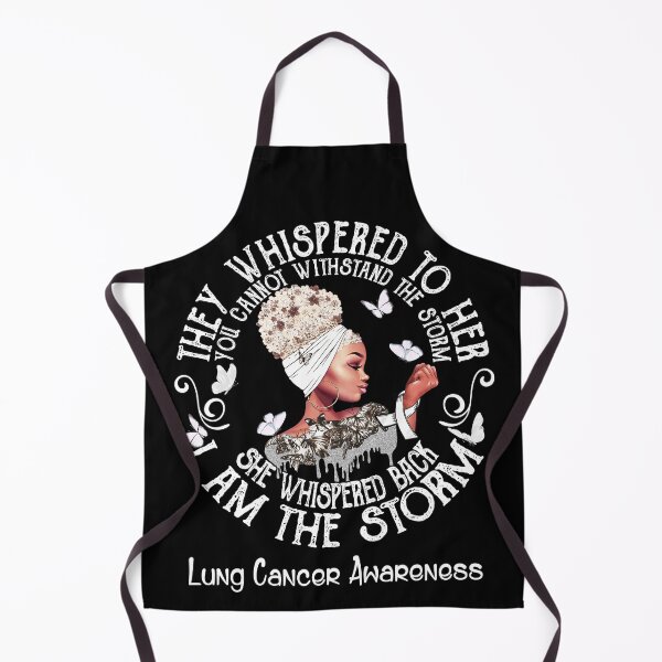 Item preview, Black Girl Fighter Strong I Am The Storm Lung Cancer Awareness designed and sold by Mnrshirley.