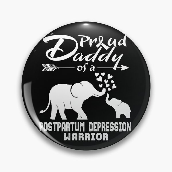 Item preview, Proud Daddy Of A Postpartum Depression Warrior designed and sold by Hatjar.