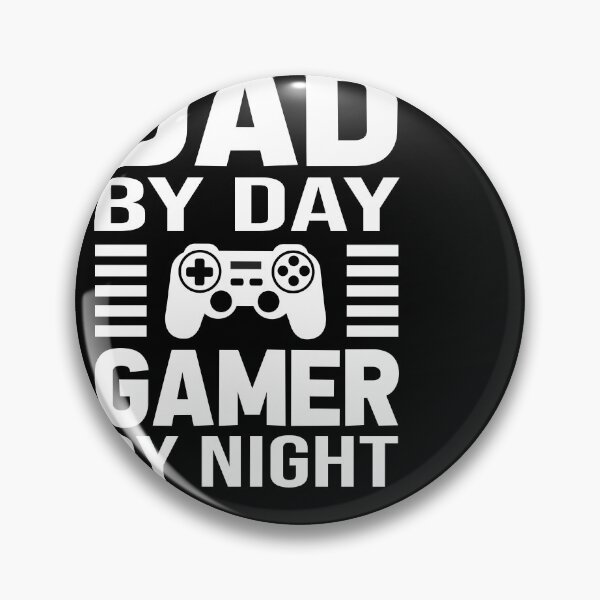 Item preview, dad by day gamer by night designed and sold by Fislux.