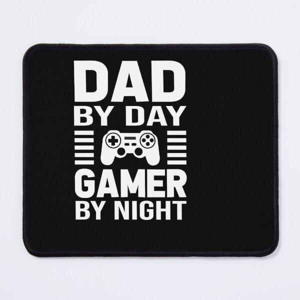 Item preview, dad by day gamer by night designed and sold by Fislux.