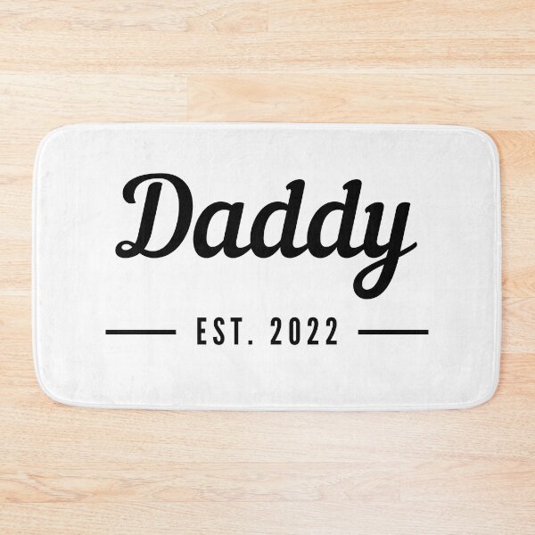 Item preview, Daddy EST. 2022. Simple Typography Design For The New Dad Or Dad To Be. designed and sold by That Cheeky Tee.