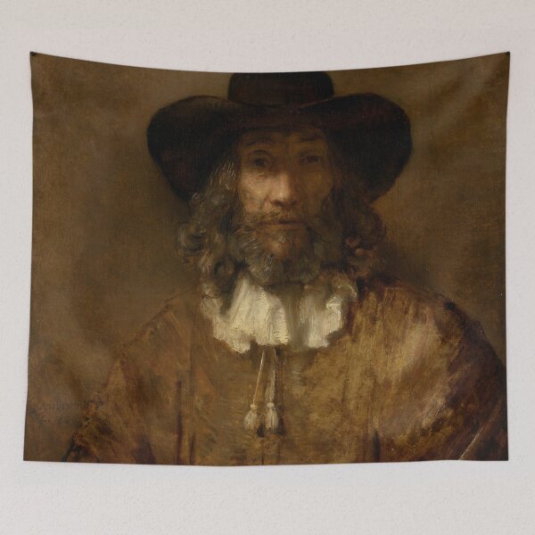 Item preview, 1700's Spooky Puritan portrait designed and sold by Vintage Designs +.