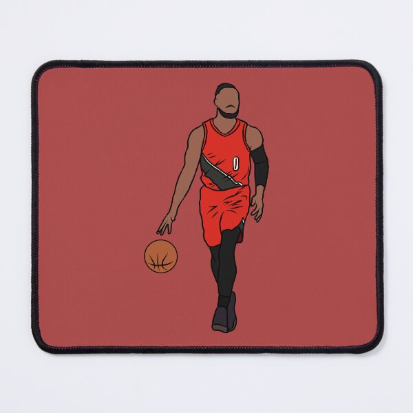 Item preview, Damian Lillard Dribbling designed and sold by RatTrapTees.