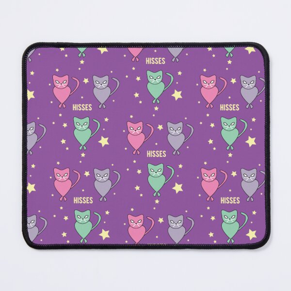 Item preview, Cute Kitty Cat Hisses(purple) designed and sold by usha5o.