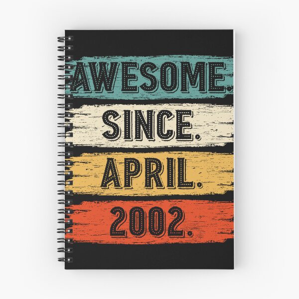 Item preview, 20 Years Old Gifts Awesome Since April 2002 20th Birthday designed and sold by MoHaCo.