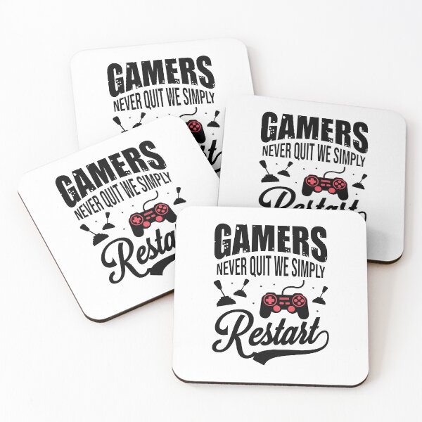 Item preview, games never quit we simply restart designed and sold by Fislux.