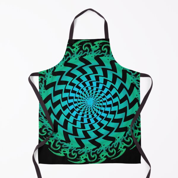 Item preview, SPIRAL WHITE GREEN designed and sold by Damyanoman_Art.